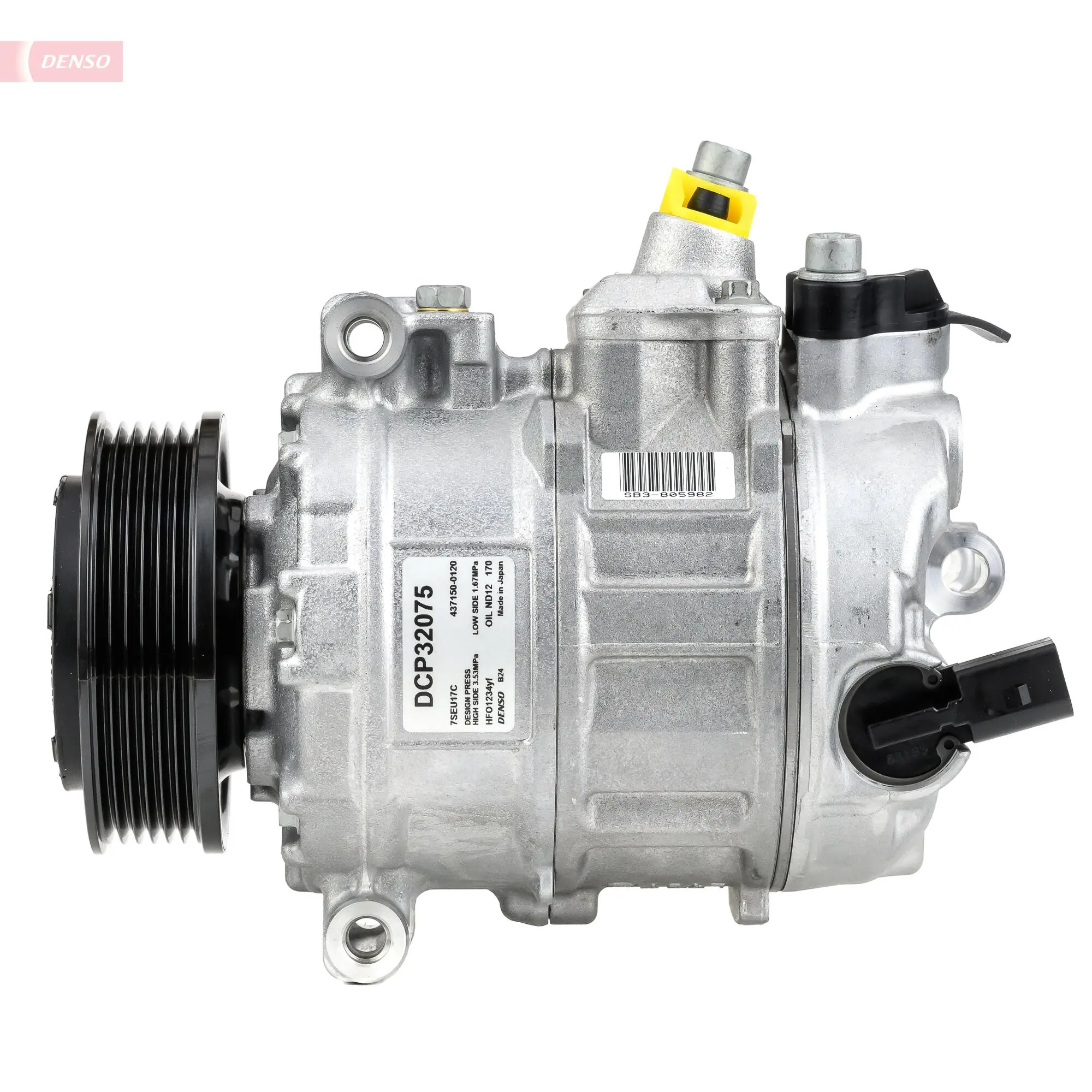 DENSO DCP32075 Compressor, air conditioning
