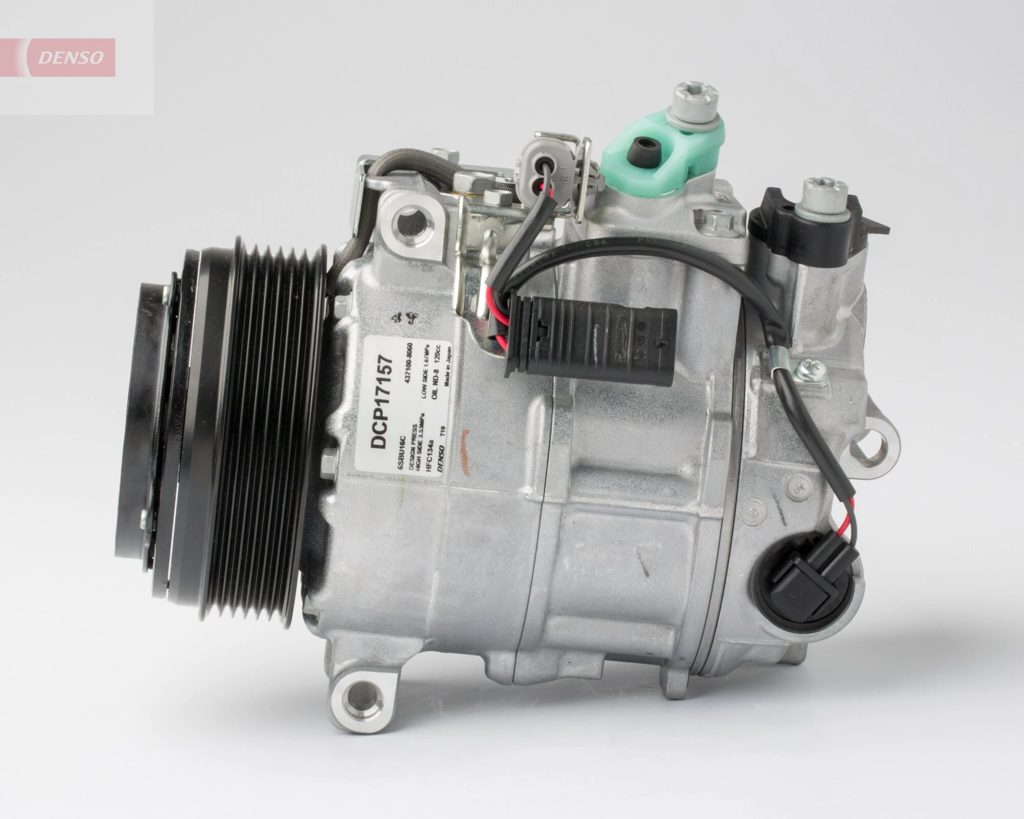 DENSO DCP17157 Compressor, air conditioning