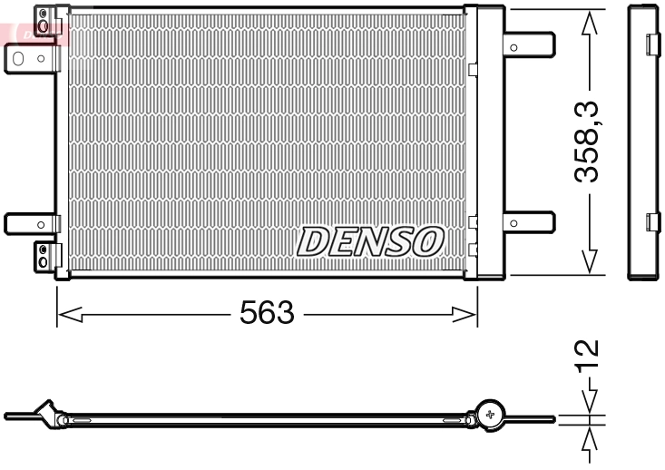 Condenser, air conditioning DCN21032