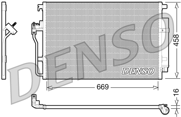 Condenser, air conditioning DCN17056