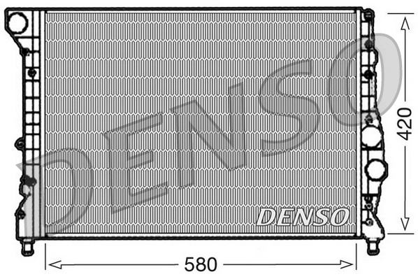 Radiator, engine cooling DRM01001