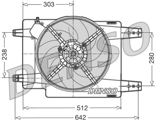 Fan, engine cooling DER01011