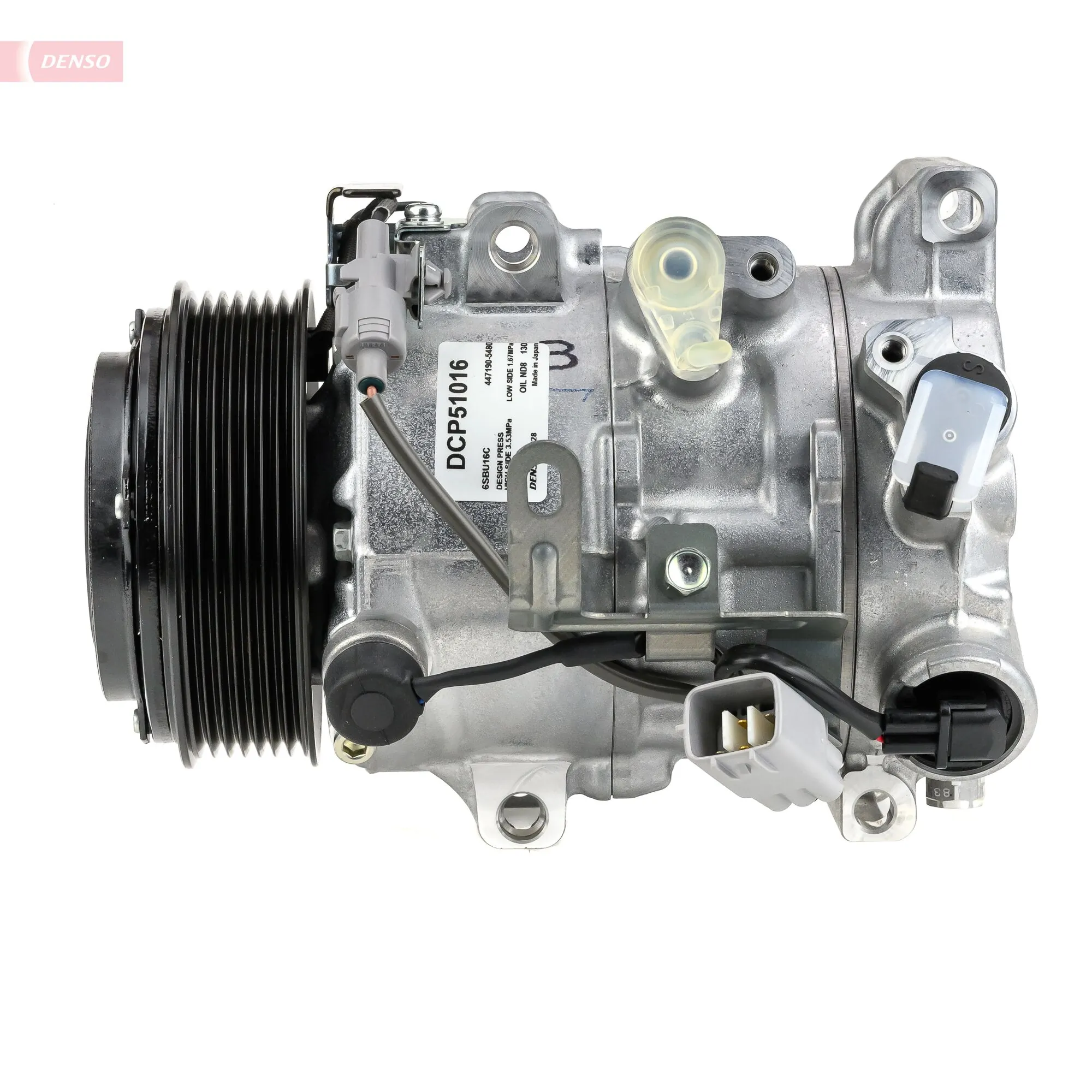 DENSO DCP51016 Compressor, air conditioning