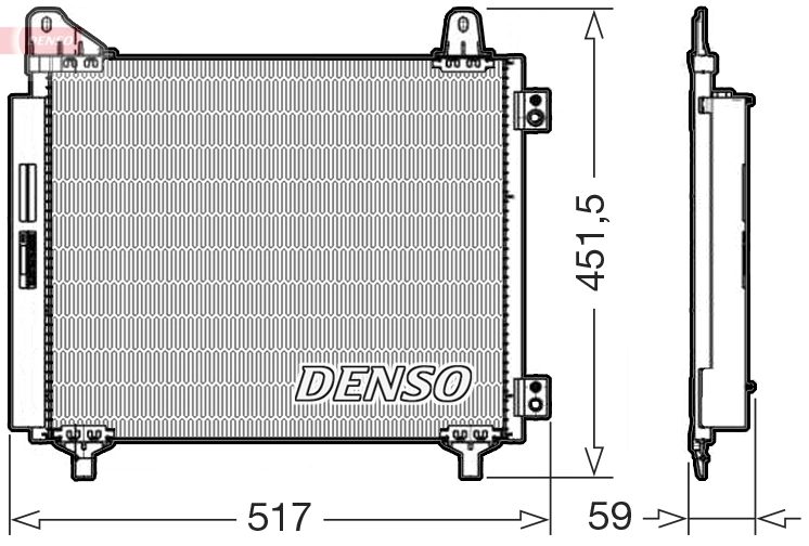 Condenser, air conditioning DCN21035