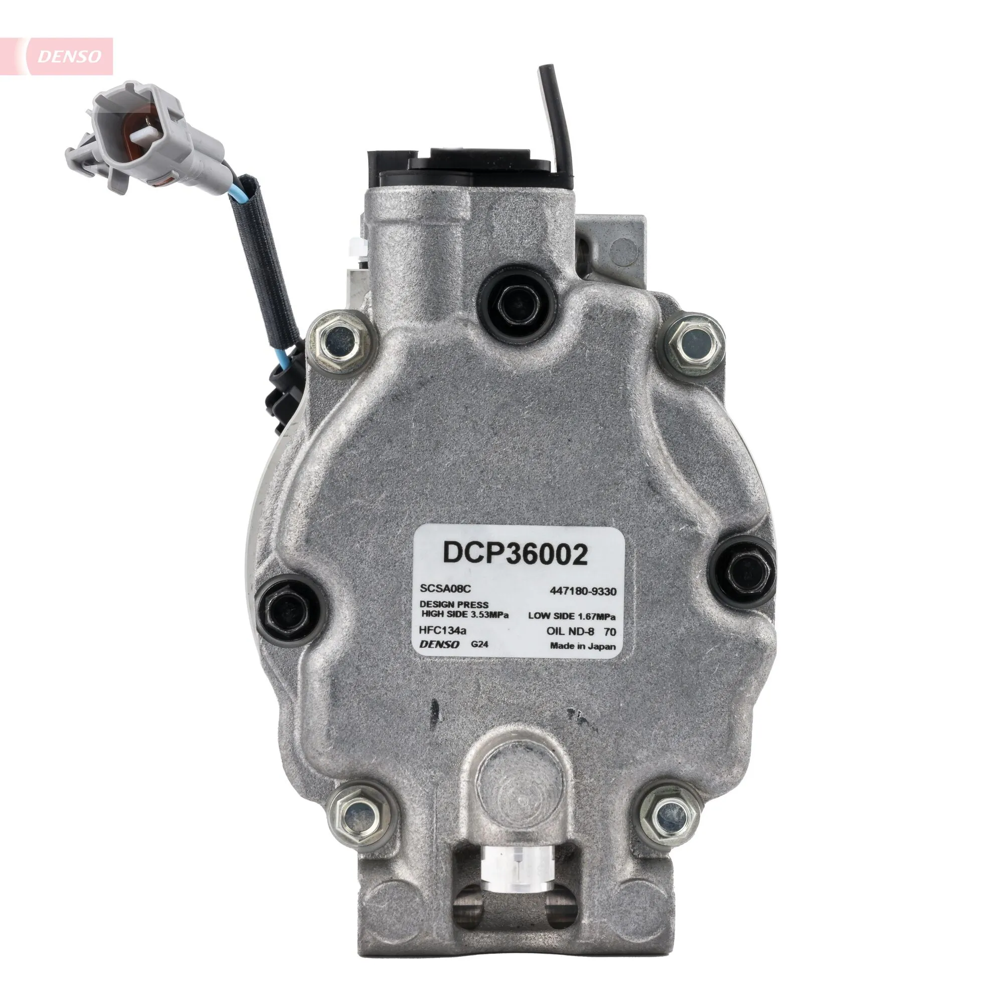 Compressor, air conditioning DCP36002