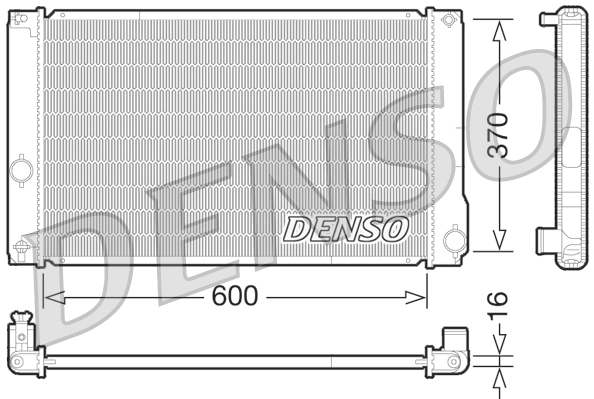 Radiator, engine cooling DRM50076