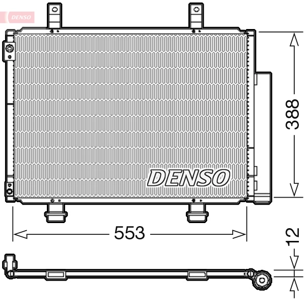 Condenser, air conditioning DCN47007