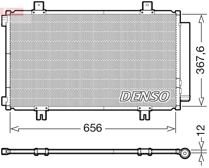 Condenser, air conditioning DCN47009