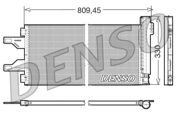 Condenser, air conditioning DCN07050