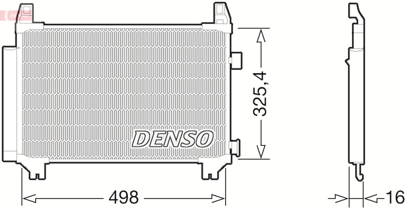 Condenser, air conditioning DCN50029