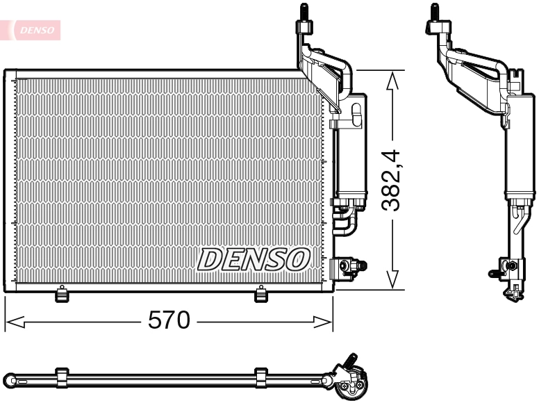 Condenser, air conditioning DCN10050
