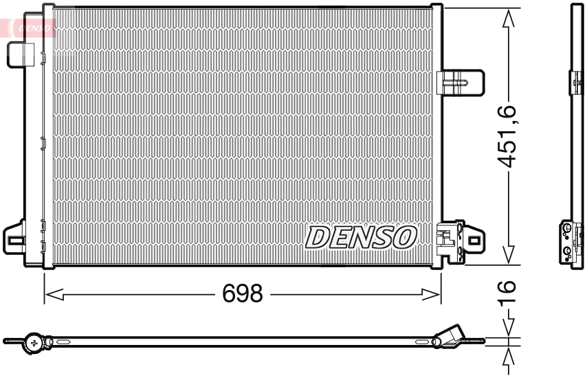 Condenser, air conditioning DCN32028