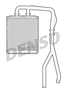 Heat Exchanger, interior heating DRR12010