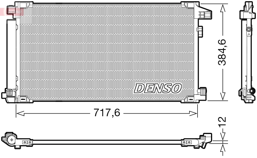 Condenser, air conditioning DCN50061