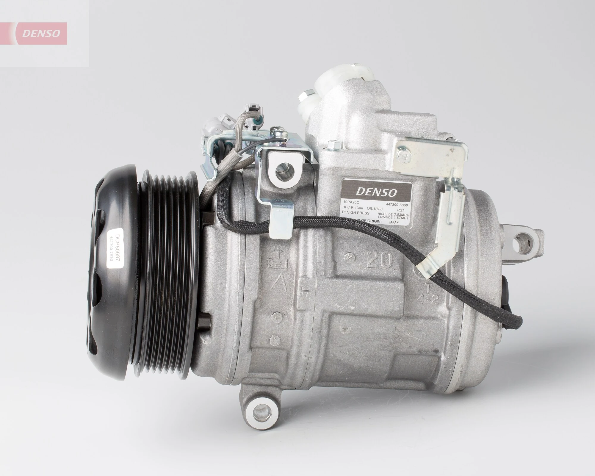 DENSO DCP50087 Compressor, air conditioning