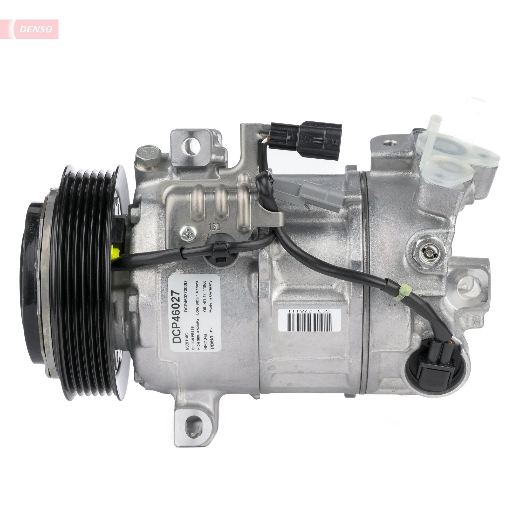 DENSO DCP46027 Compressor, air conditioning