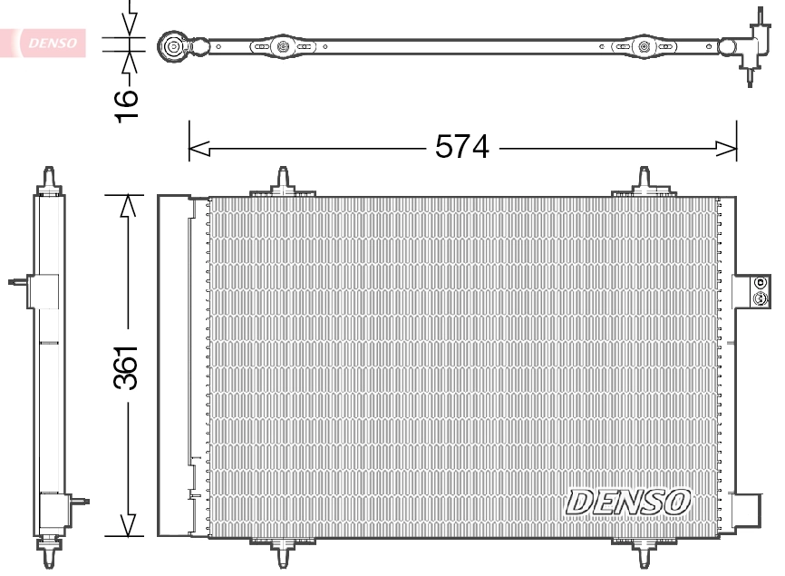 Condenser, air conditioning DCN21019