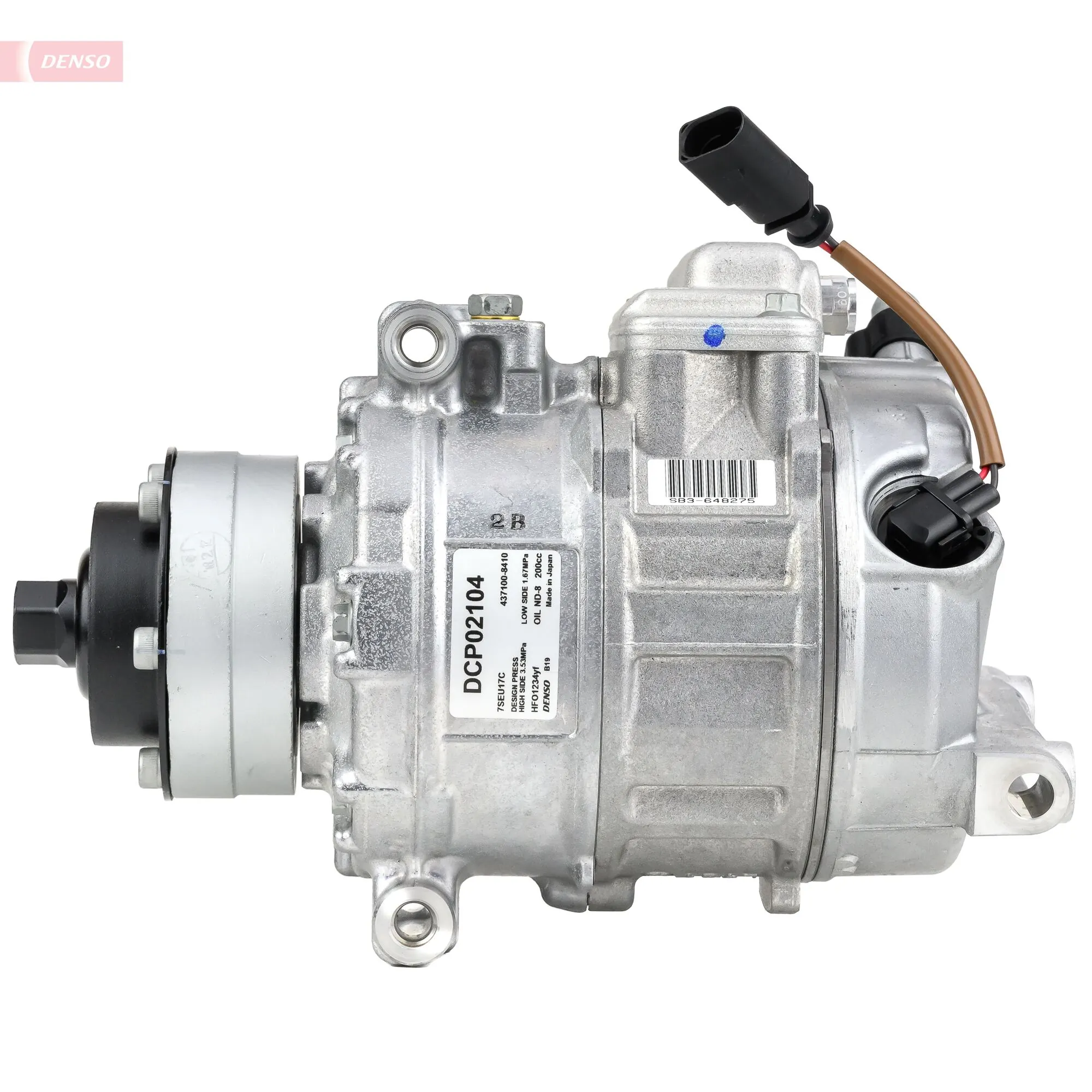 DENSO DCP02104 Compressor, air conditioning