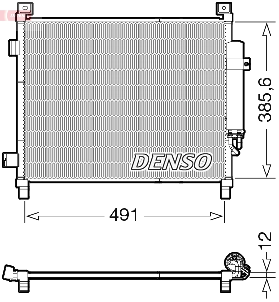 Condenser, air conditioning DCN46031