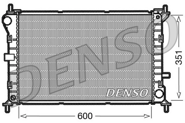 Radiator, engine cooling DRM10051