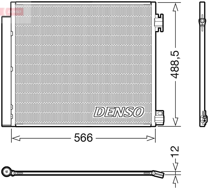 Condenser, air conditioning DCN46026