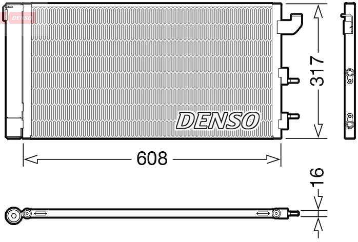 Condenser, air conditioning DCN09144