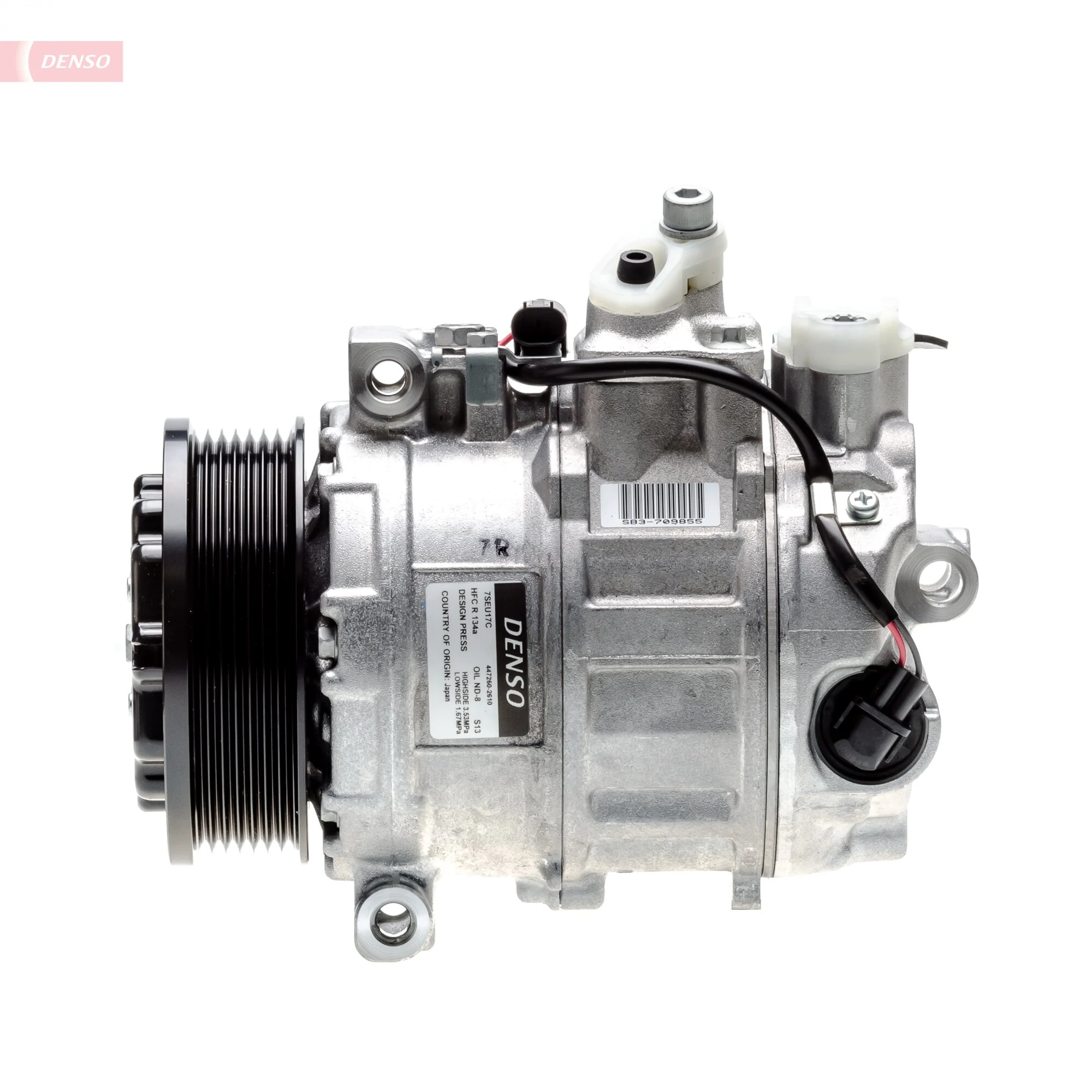 DENSO DCP17144 Compressor, air conditioning