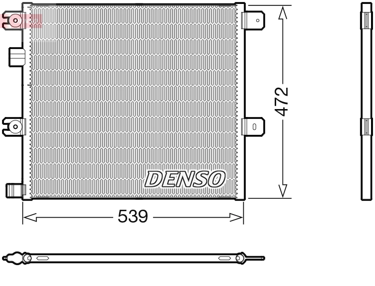 Condenser, air conditioning DCN99077