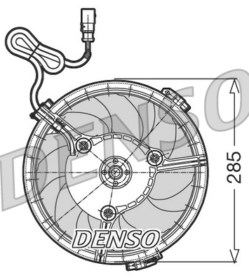 Fan, engine cooling DER02005