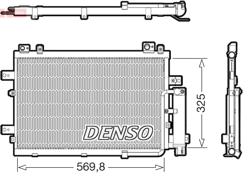 Condenser, air conditioning DCN41030