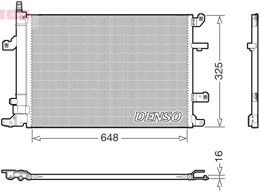 Condenser, air conditioning DCN33017