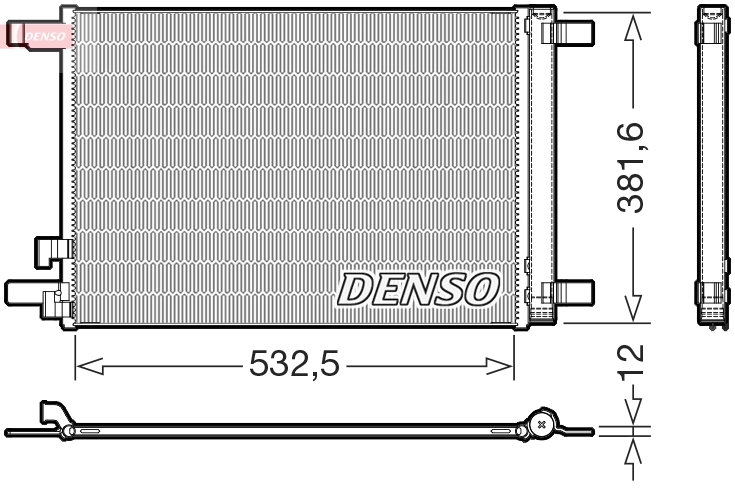 Condenser, air conditioning DCN02048