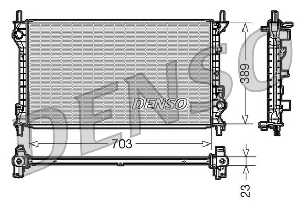 Radiator, engine cooling DRM10108
