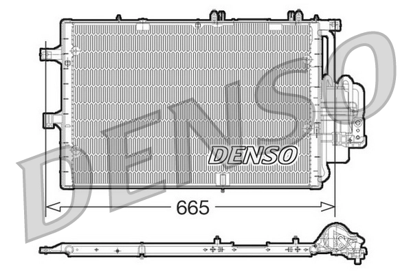 Condenser, air conditioning DCN20017