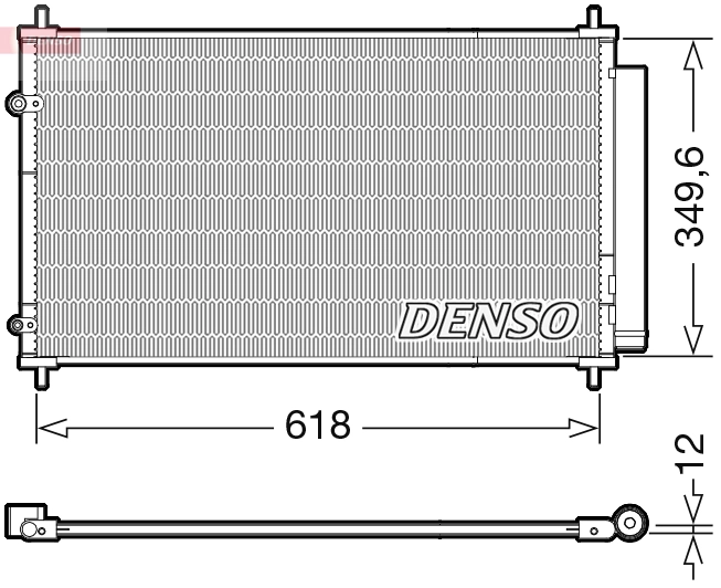 Condenser, air conditioning DCN50117
