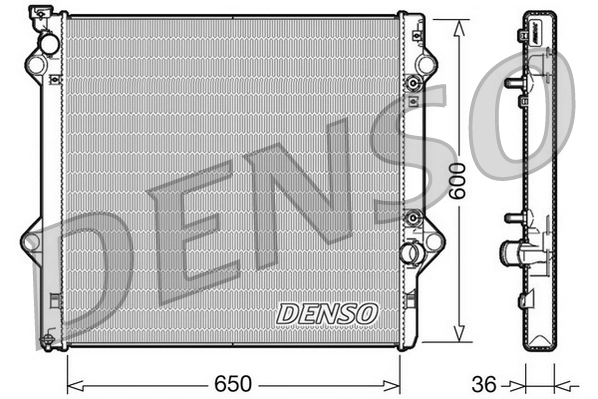 Radiator, engine cooling DRM50049