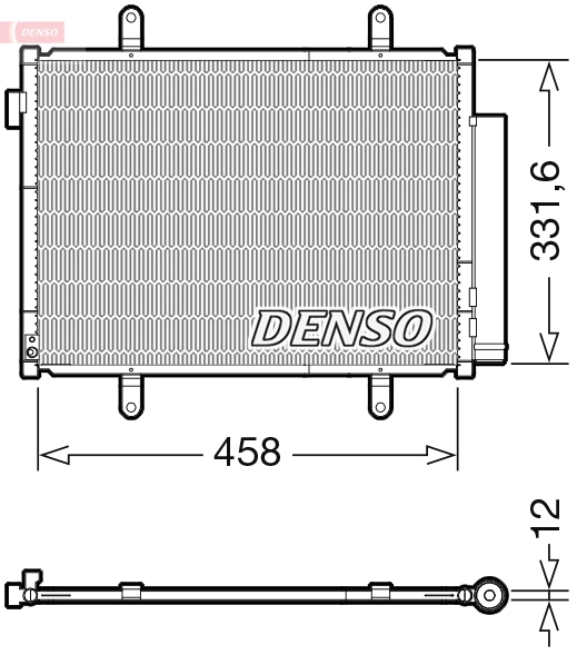 Condenser, air conditioning DCN47011
