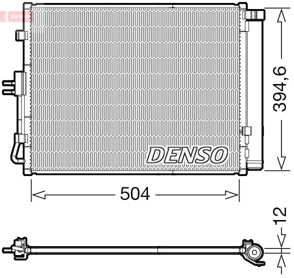 Condenser, air conditioning DCN43005
