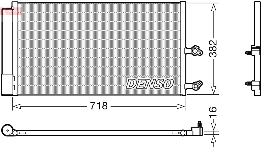 Condenser, air conditioning DCN33014