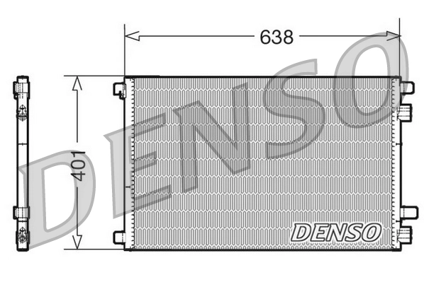 Condenser, air conditioning DCN23012