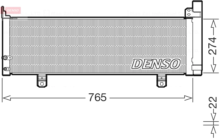 Condenser, air conditioning DCN50129