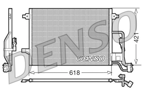 Condenser, air conditioning DCN32018