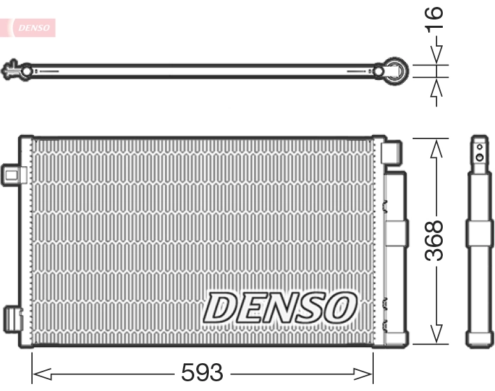 Condenser, air conditioning DCN09147