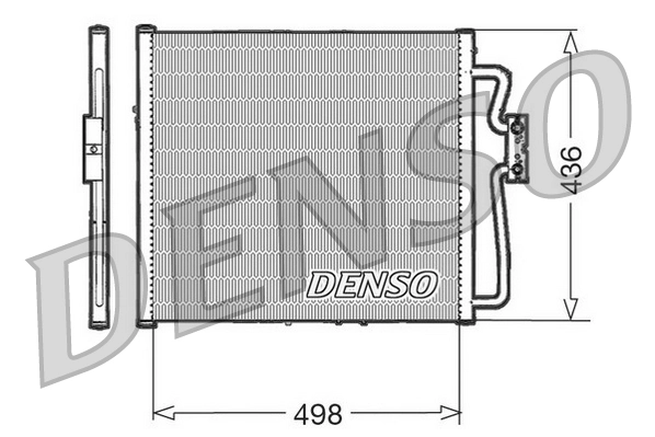 Condenser, air conditioning DCN23009