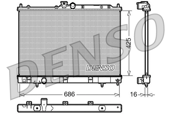 Radiator, engine cooling DRM45031
