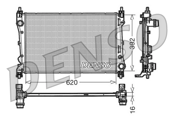 Radiator, engine cooling DRM09113