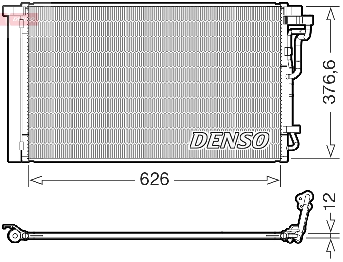 Condenser, air conditioning DCN41026