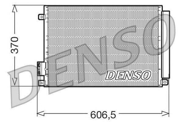 Condenser, air conditioning DCN09045