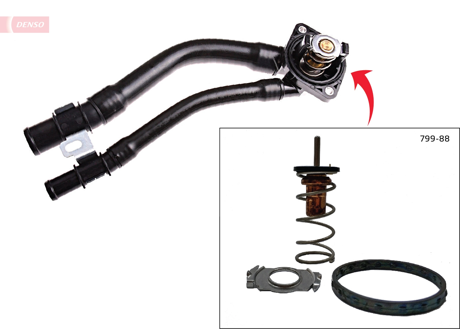 Thermostat, coolant DTM88799