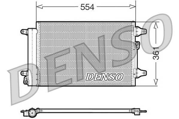 Condenser, air conditioning DCN32015